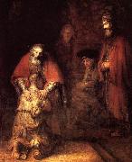 REMBRANDT Harmenszoon van Rijn The Return of the Prodigal Son china oil painting reproduction